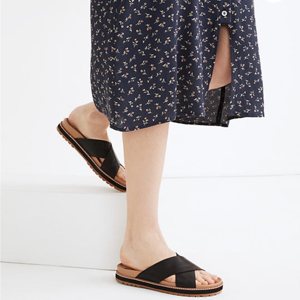 Madewell Dayna Lugsole Slide Sandal